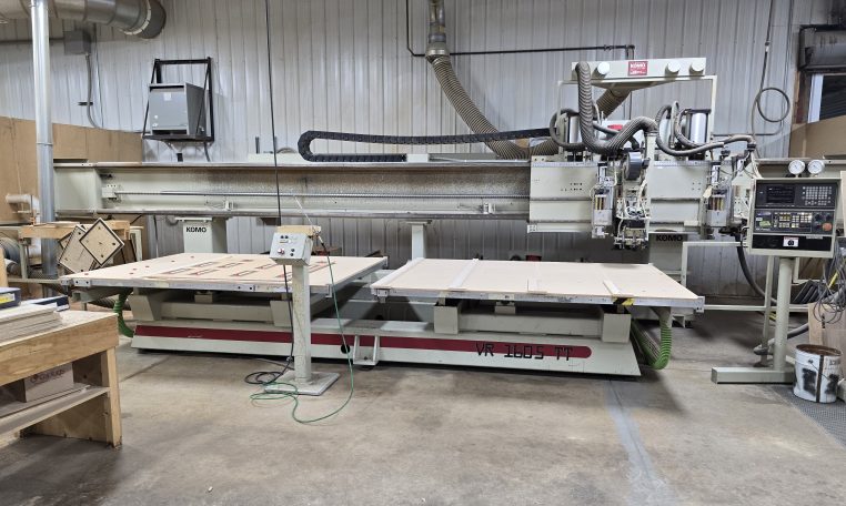 Komo VR 1605 Twin Table CNC Router | Black Hawk Machinery Sales